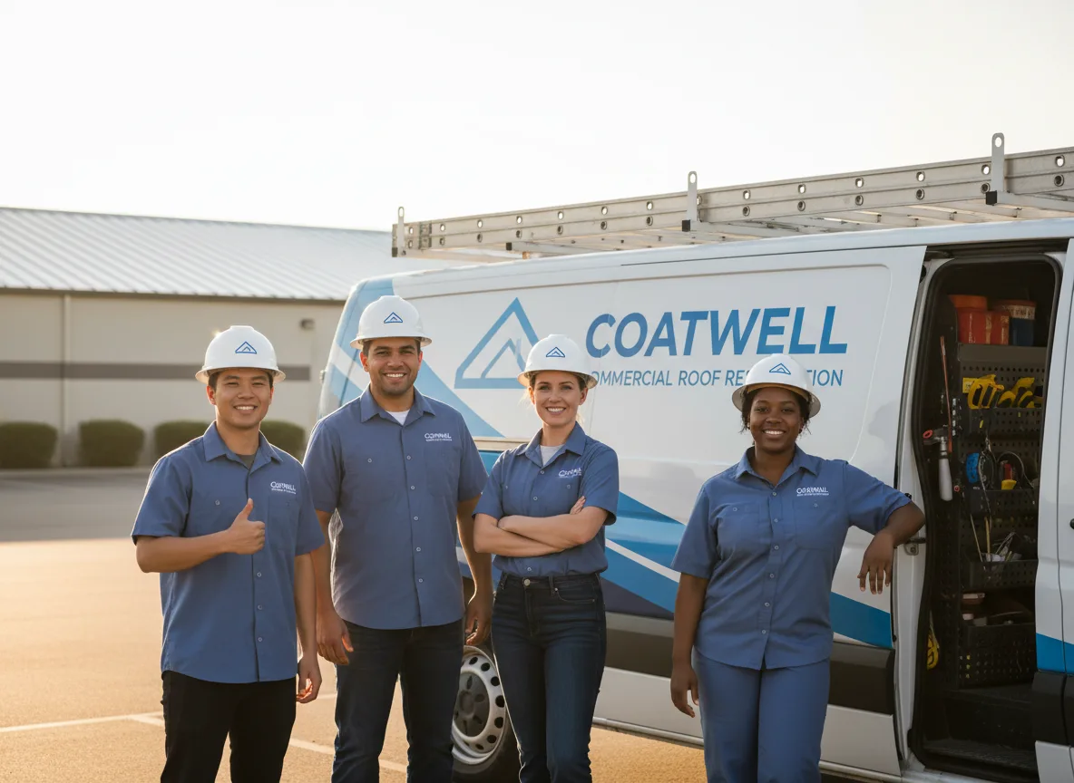 Commercial roof coating company in Banks, AR